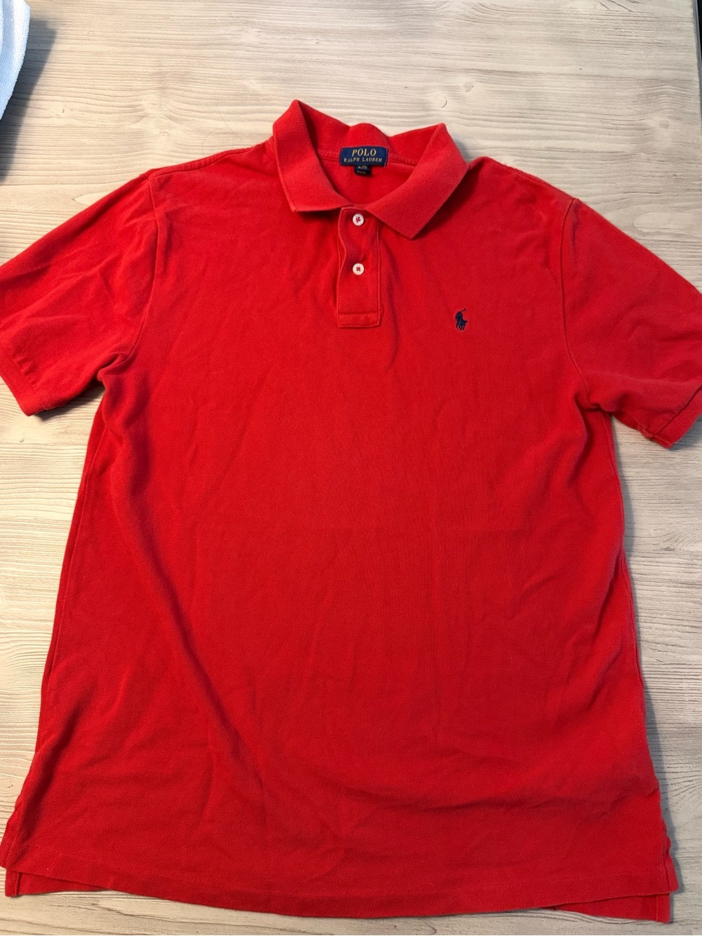 Polo by Ralph Lauren Youth Red Classic Pique Polo Shirt